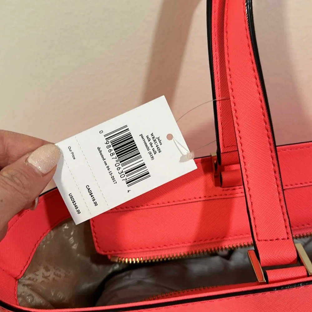 RARE Kate Spade ♠️ parrot Jules bag nwt - Picture 4 of 12
